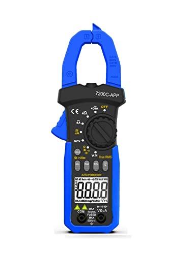 Мултиметар за мерач на мембрана на депила, 4000 броеви со Analyzer True-RMS LCD Display LAMP LIGHT DATAS