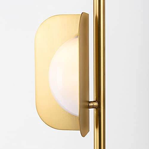 TJLSS Nordic LED подни ламби стакло ноќна светлина мода стоечка ламба дневна соба за декорација на спална соба