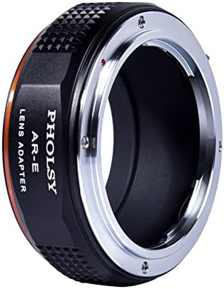 Адаптерот за монтирање на леќи со фолси, компатибилен со леќите на Konica AR за да се монтира камера, компатибилно со Sony A1 A9II A7S
