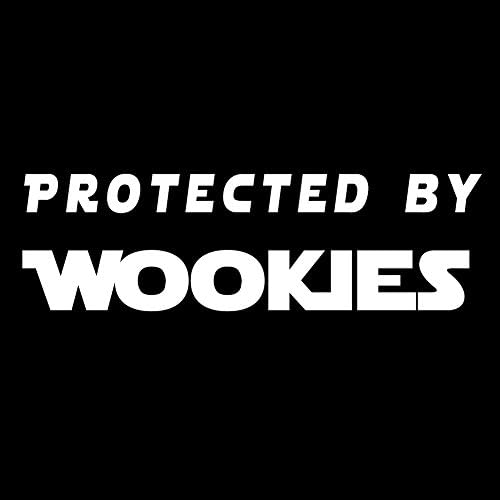Смешно заштитено од Wookies 8 винил налепница за налепници
