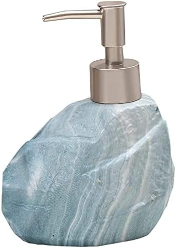Zyhmw Soap Dispenser креативна мермерна текстура керамички сапун лосион за шише шише рачно шише шише со шише со шише со сапун за сапун 400ml диспензерот