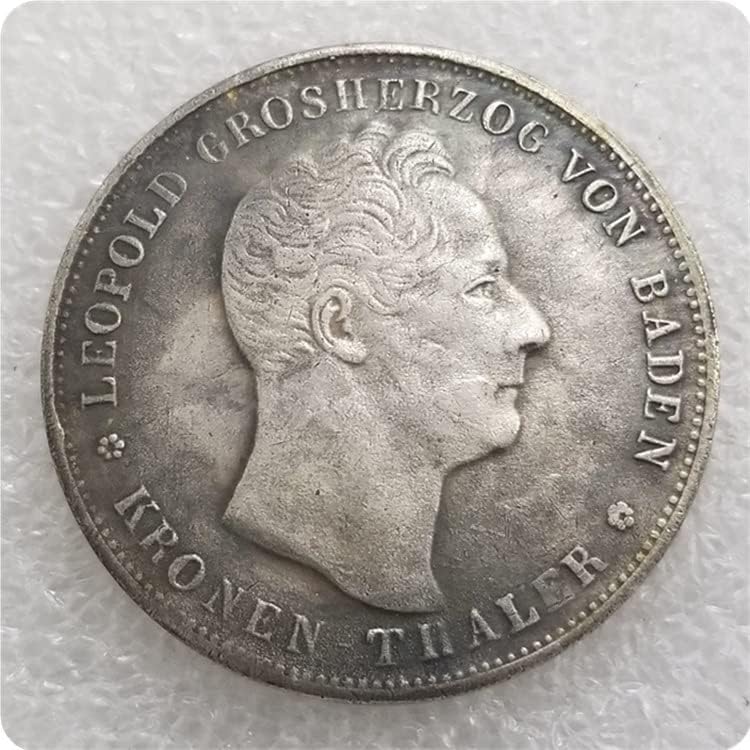 Антички Занаети Германски 1836 Странски Комеморативна Монета Сребрен Долар 1827