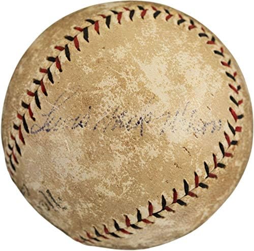 Редок хак Вилсон сингл потпишан 1930 година Бејзбол на Националната лига Бејзбол ПСА ДНК и ЈСА Коа - автограмирани бејзбол