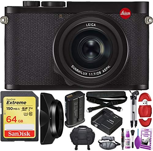 Дигитална камера Leica Q2 со Summilux 28mm f/1.7 асм. Леќи - пакет за патувања