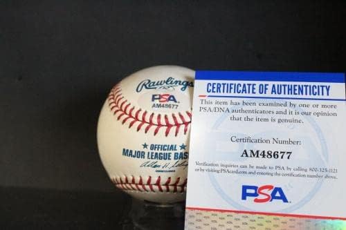 Џими Ролинс Потпиша Бејзбол Автограм Авто ПСА/ДНК АМ48677-Автограм Бејзбол