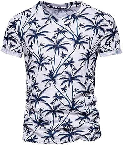 Маици за мажи графички врвови пролетни и летни тешки обични модни модни 3Д-печатени ретро кошула со кратки ракави