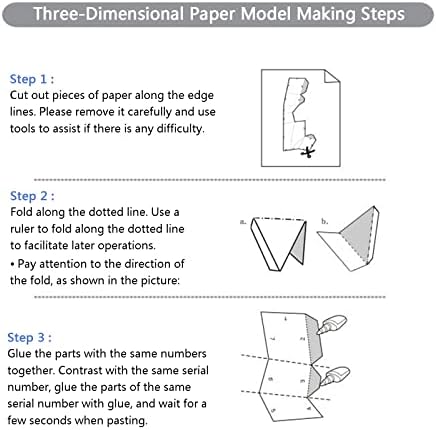 Libwx Giraffe моделирање геометриски модел на хартија DIY Трофеј за хартија Креативна хартија скулптура Рачно изработена оригами