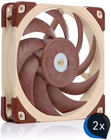 Noctua Bundle: 2X NF-A12x25 PWM + 1x NA-SMFA1, Поставен за 280mm Радијатор За Ладење Вода