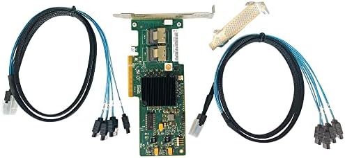 LSI 9240-8I 6GBPS RAID CONTROLLER картичка SATA SAS PCI E HBA FW: P20 9211-8I IT MODERESS EXPARNERCARD ZFS FREENAS UNRAID 2* SFF8087