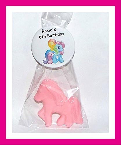 Малку пониски сапуни за коњи/роденденски забави/Поволности за туш за бебиња/Персонализирано копче за копче/Девојче роденден/Дечко