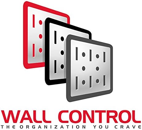 Контрола на wallидот 30-WRK-800GB MASTOR Workbench Metal Pegboard Tool Организатор, сива/црна боја