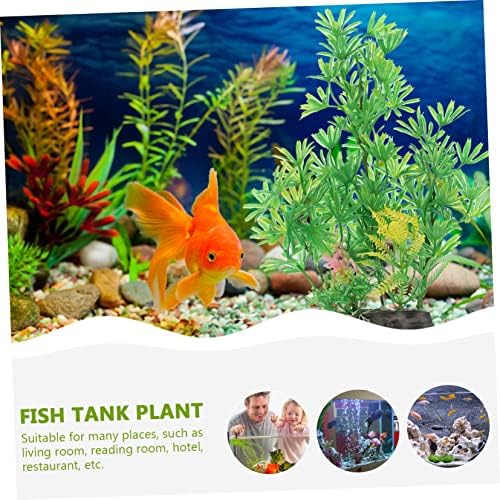 Ipetboom 2pcs аквариум уредување пластични растенија риба резервоар растенија бета додатоци за риба резервоар риба резервоар украс
