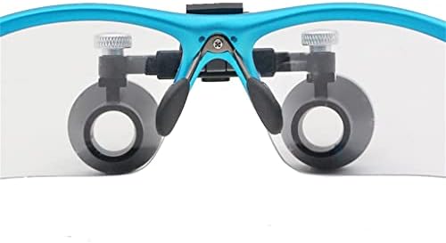 Дебела Двогледна Лупа 2,5 Х Стоматолошка Лупа Со Лесни Очила За Очила На Долги Работни Растојанија Заштита