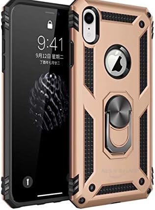 Тешки iPhone XS Max Case Case Case Crop Tested со Kickstand