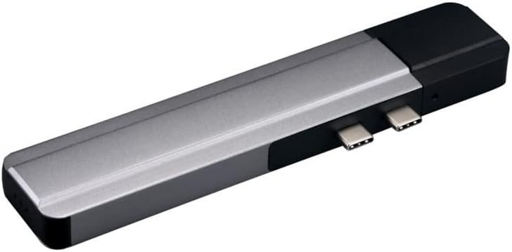 6 Во 1 DONGLE USB C Hub Адаптер СО 4K HDMI USB 3.0 Порти Тип C За Лаптопи Брзо Полнење