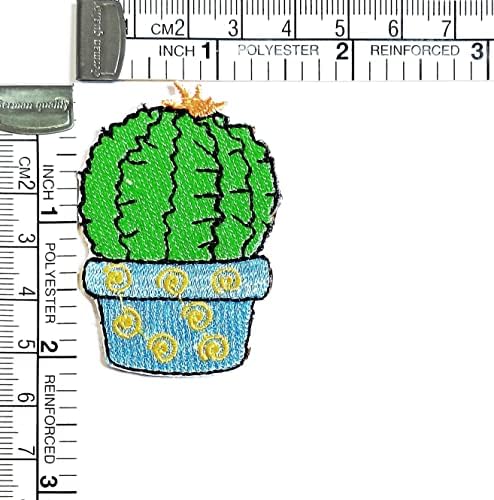 Кленплус Кактус Пустинско Дрво Лепенка Занаети Уметност Поправка На Шиење Цртан Филм Деца Деца Везено Железо На Шие На Лепенки За
