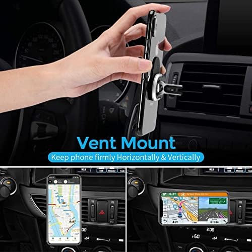 Boxwave Car Mount компатибилен со Yezz Art 1 - мобилен рачен автомобил за монтирање, мобилна монтажа на мобилни автомобили за Yezz Art 1 - Металик сребро