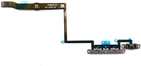 Копче за контрола на јачината на звукот Meefix Flex Flex Cable за iPhone 11 - Нем тивко прекинувач и заменска лента за тастатура за звук,