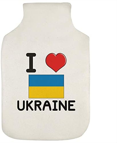 Азиеда „Ја сакам Украина“ капаче за шише со топла вода
