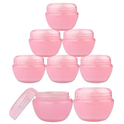 Beauticom 36 парчиња 30g/30ml розови замрзнати контејнери со внатрешна лагер за шминка, креми, примероци за козметички производи
