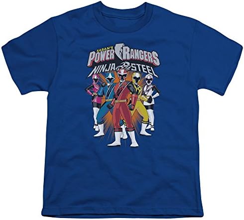 Млади: Power Rangers: Ninja Steel- Team lyup Детска маица големина ym