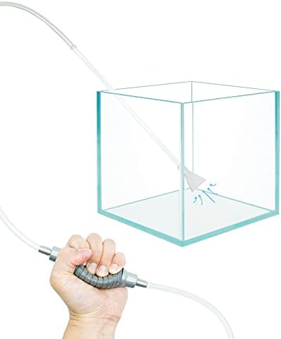 Hiro Aquatics Нов чистач на нано аквариум, менувач на вода со долги млазници за промена на вода на нано