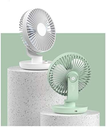 HTLLT преносен вентилатор мал вентилатор за полнење канцелариски биро со USB мало домаќинство преносен голем ветерник за ветерници за