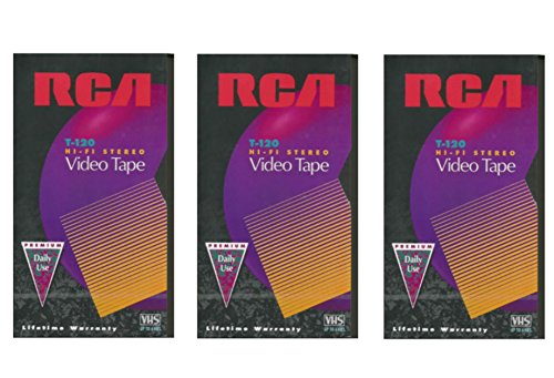 RCA T120 hi-fi премиум одделение VHS видео ленти
