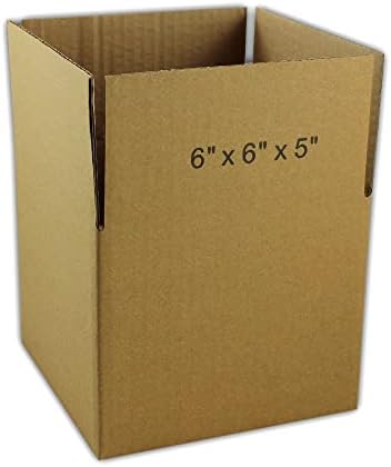 35 Екосвифт 6х6х5 Брановидни Картонски Кутии За Пакување Пошта Кутија За Испорака Во Движење Картони 6 х 6 х 5 инчи