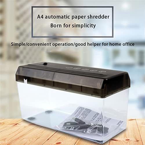 UXZDX Mini Electric Shredder Portable фактурен документ со букви хартија за хартија USB батерија напојува