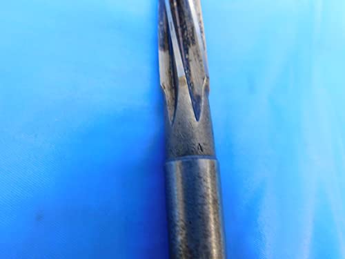 Morse Taper 1 OD HSS Tapered Reamer MT1 Shank Spiral 6 FL USA Made - PJ0169CP2