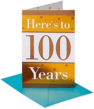 Американски честитки 100 -ти роденденска картичка