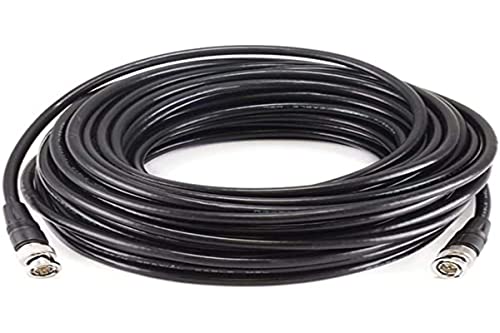 Monoprice 108811 3-метри Bnc M/M RG59U кабел црна