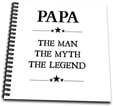 3drose papa човекот митот за цртање на легендата, 8 на 8-инчи