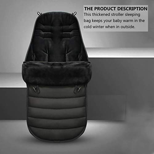 Додатоци за шетач на кисангел дете за спиење вреќа за спиење зимска топла торбичка за бунтичка универзална шетач за спиење вреќа за спиење