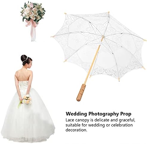 Невестинска чипка памук гроздобер чадор за венчавки за свадбени забави танцувајќи фотографија за фотографија