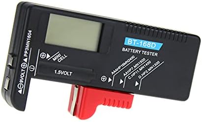 Бт-168д Дигитална Батерија Тестер Волт Проверка 9В 1.5 В Копче Ќелија Полнење Ааа C Ц Д Универзална Батерија Тест