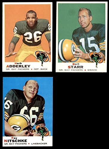 1969 Topps Green Bay Packers Team Set Green Bay Packers NM Packers
