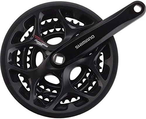 Shimano Tourney A073 7/8-брзински 170мм 30/39/50t квадратни кранки црно