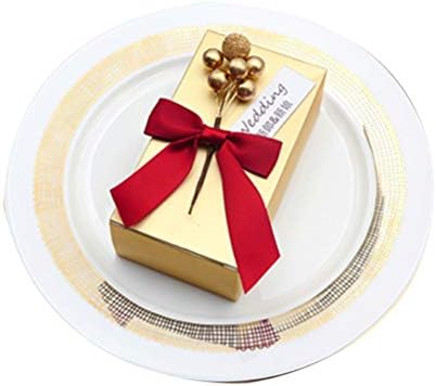 Амосфун чоколади Подарок за подароци 12 парчиња свадбени бонбони кутија чоколадна кутија кутија за подароци за кутија за забава за забава