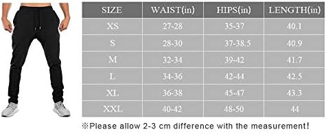 Tbmpoy Машки џогерс џогерс атлетски тренинг патеки панталони лесни џемпери за џебови за џемови