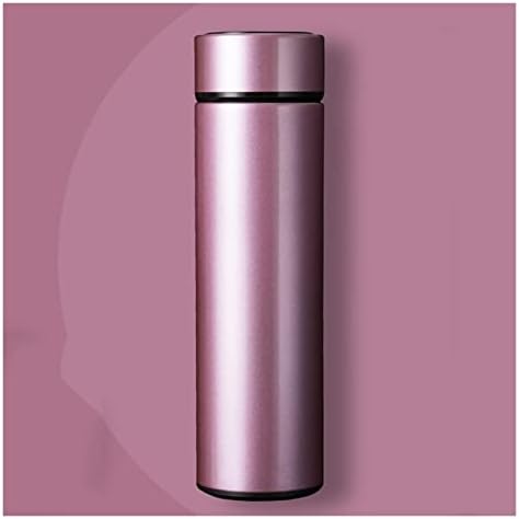 LUKEO LED паметен приказ на температурата вакуум 304 шише со вода од не'рѓосувачки челик, домашна канцеларија чај чаша чаша чаша термичка