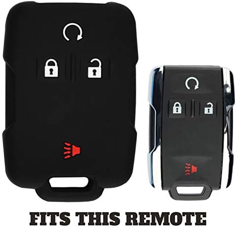 Keyguardz Влез Далечински Автомобил Паметен Клуч Фоб Школка Покритие Заштитна Футрола За Chevy GMC Сиера Силверадо