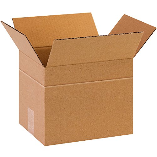 Кутии Брз BFMD1088 Мулти-Длабочина Картон Превозот Кутии, 10 x 8 x 8, Претходно Постигна, Еден Ѕид Брановидни, Крафт