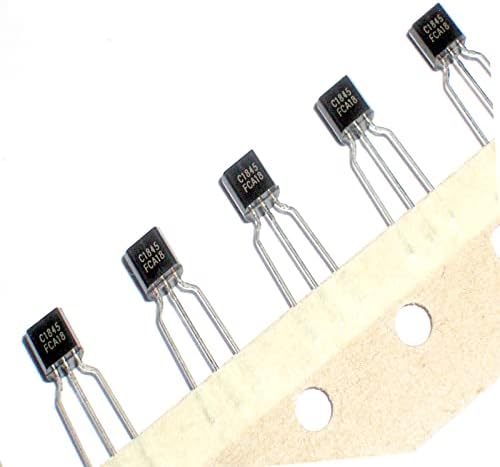 Yegafe 20pcs KSC1845FTA Транзистори - Под за замена на 2SC458 2SC1845 2SC1312 2SC732