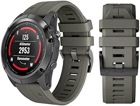 SERDAS 26 22mm Силиконски Паметен Часовник Бенд за Garmin Феникс 7 7X 6X 6XPRO 5X ПЛУС 935 3HR Брзо Ослободување Лесно Се Вклопуваат