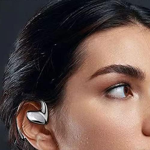 Слушалки за спроводливост на коските Sunshineface TWS безболни слушалки за отворено уво со куќиште за полнење за спортски велосипедизам