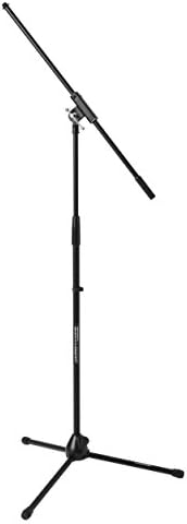 Крајна поддршка JS-MCTB50 JamStands Series краток микрофон со телескопски бум