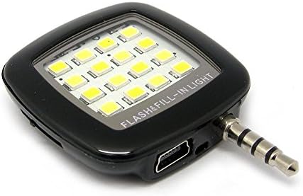 Mini LED Рефлектор, HQF® Рефлектор На Камерата ЗА Паметни Телефони НА Полнење LED Блиц И светло за Брзо Осветлување За iPhone