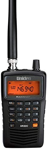 Uniden Bearcat SR30C, 500-Канален Компактен Рачен Скенер &засилувач; Koss QZ-99 Стереофон За Намалување На Бучавата, Стандардно Пакување